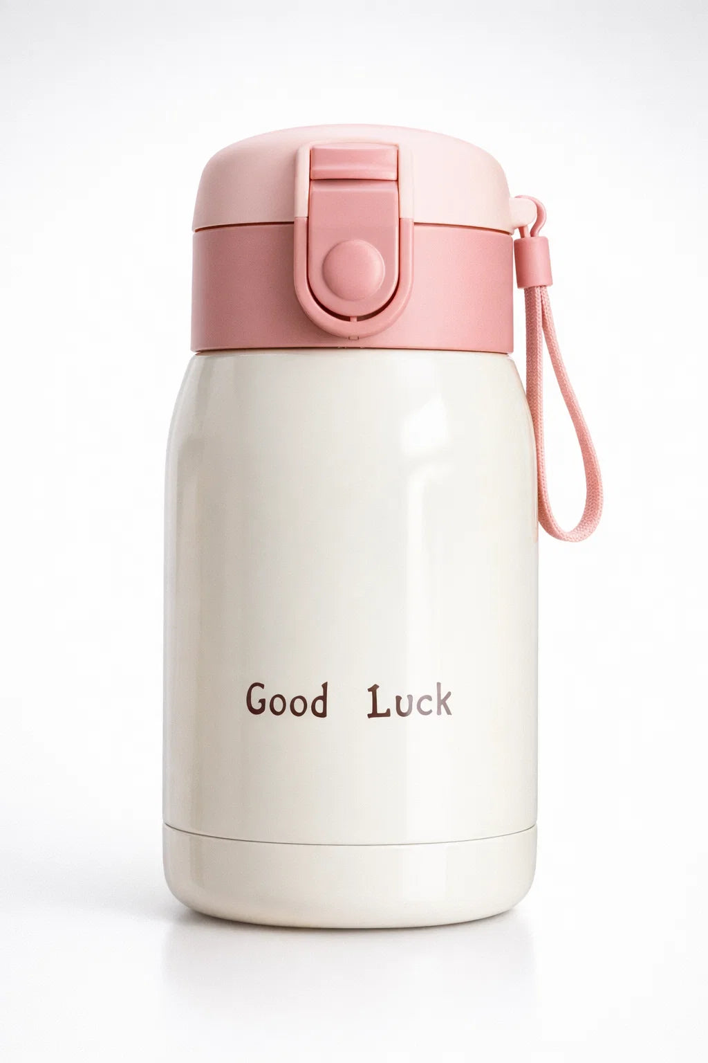 MiniSip 200 — Mini Thermos Pocket Inox Coloré "Good Luck"