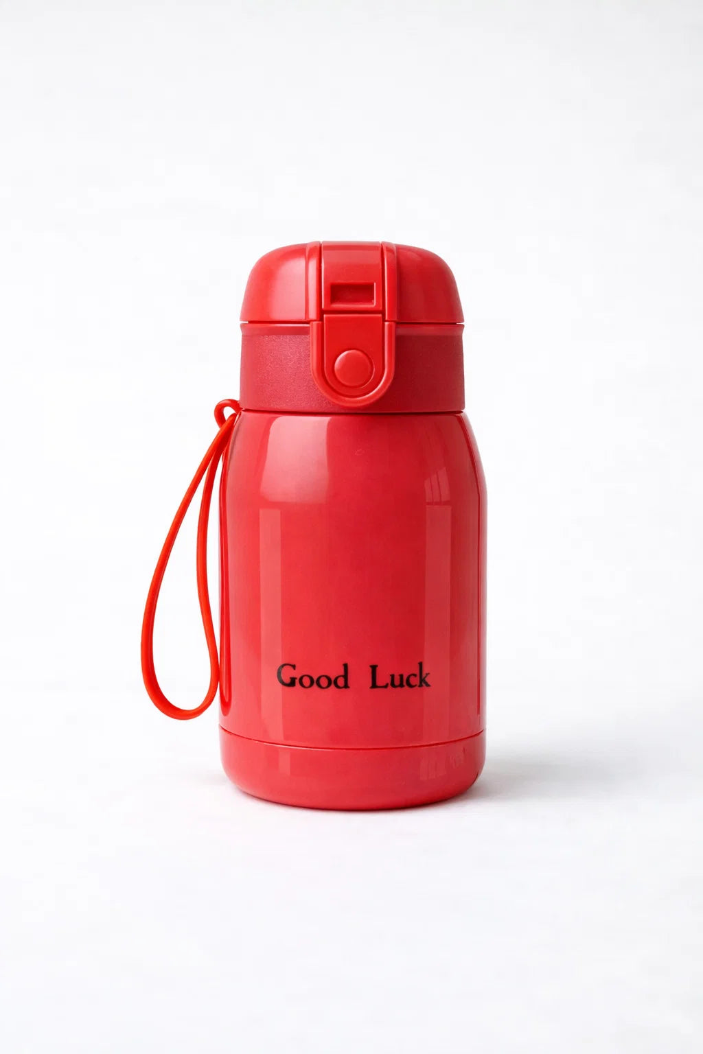 MiniSip 200 — Mini Thermos Pocket Inox Coloré "Good Luck"